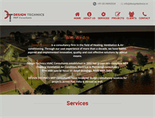 Tablet Screenshot of designtechnics.in